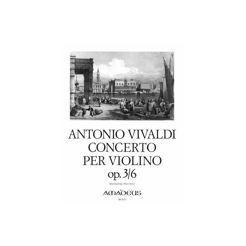 Vivaldi, Antonio - Violin Concert A minor op. 3/6 RV 356 