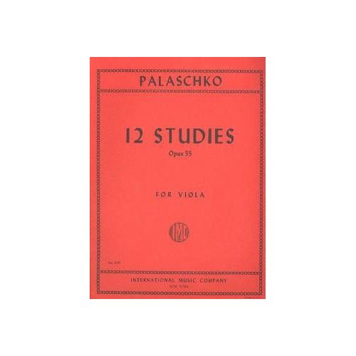 Palaschko, Johannes - Twelve Studies op.55 