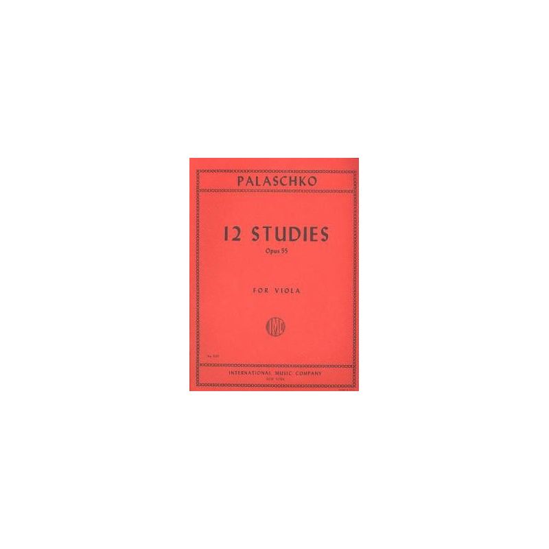 Palaschko, Johannes - Twelve Studies op.55 
