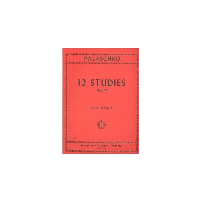 Palaschko, Johannes - Twelve Studies op.55 