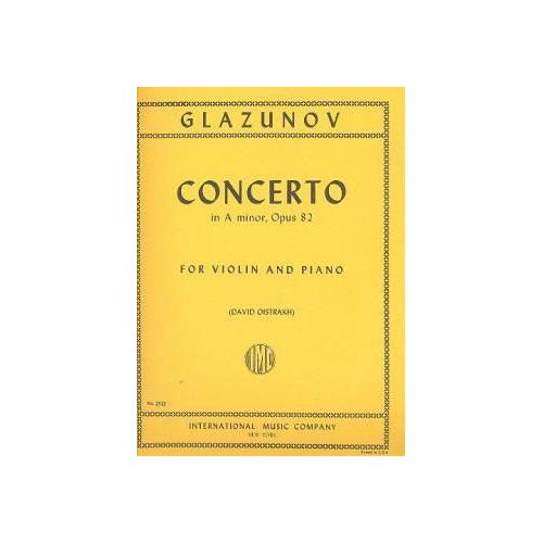 Glazunov, Alexander - Violin Concerto A minor op.82 