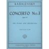 Kabalevsky, Dmitry - Concerto No. 3 op. 50 