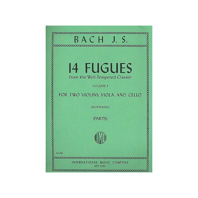 Bach, J.S - 14 Fugues from the Well-Tempered Clavier Vol. 1 Vol. 1