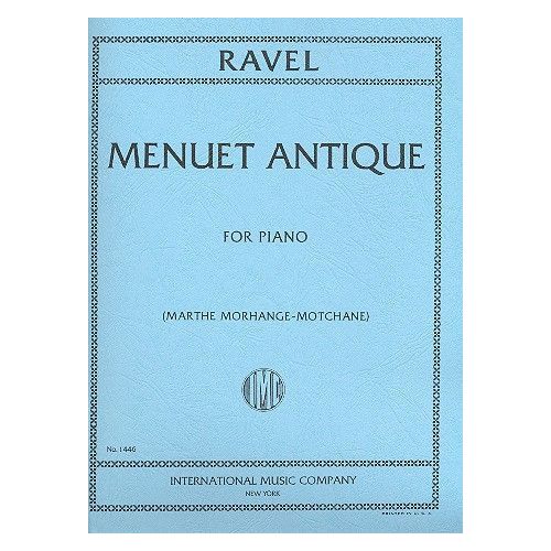 Ravel, Maurice - Menuet...