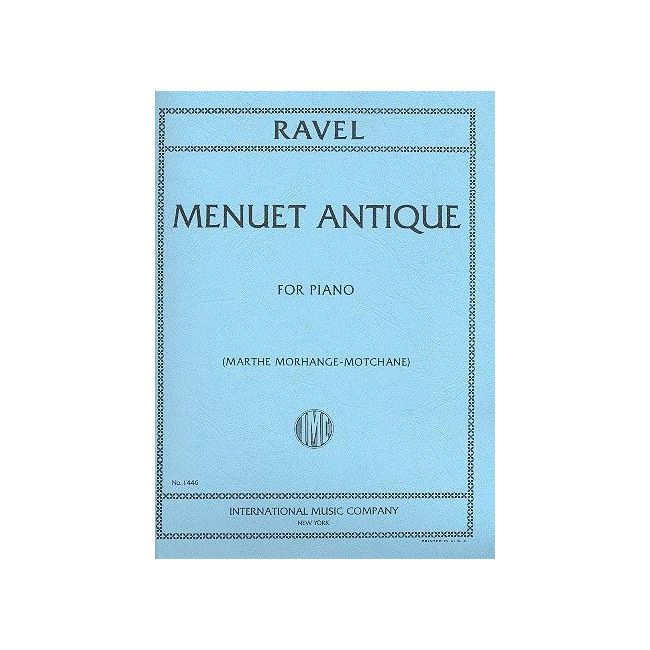 Ravel, Maurice - Menuet Antique