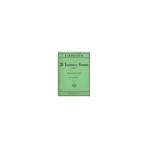 Findeisen, Theodor Albin - 25 Technical Studies Volume 4 op. 25 Vol. 4