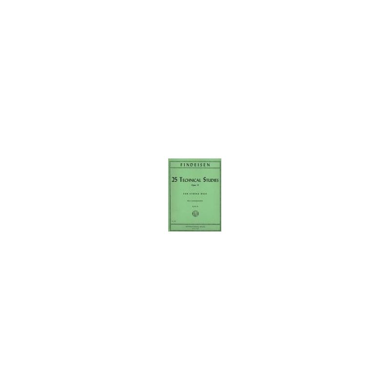 Findeisen, Theodor Albin - 25 Technical Studies Volume 4 op. 25 Vol. 4
