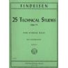 Findeisen, Theodor Albin - 25 Technical Studies Volume 4 op. 25 Vol. 4
