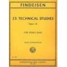 Findeisen, Theodor Albin - 25 Technical Studies Volume 2 op. 14 Vol. 2
