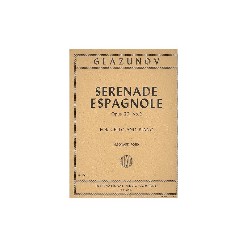 Glazunov & Rose - Serenade Espagnole op. 20/2 