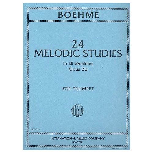 Boehme, Oskar - 24 Melodic Studies op. 20 