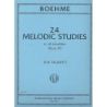 Boehme, Oskar - 24 Melodic Studies op. 20 