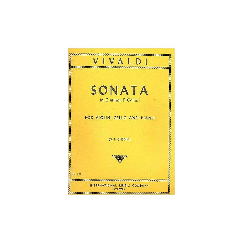 Vivaldi, Antonio - Sonata in C minor F Xvi N. 1 