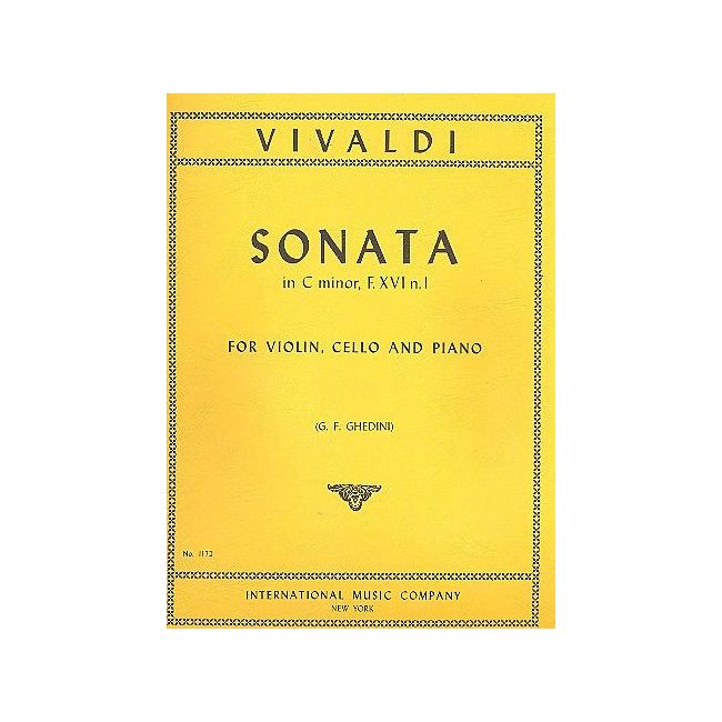 Vivaldi, Antonio - Sonata in C minor F Xvi N. 1 