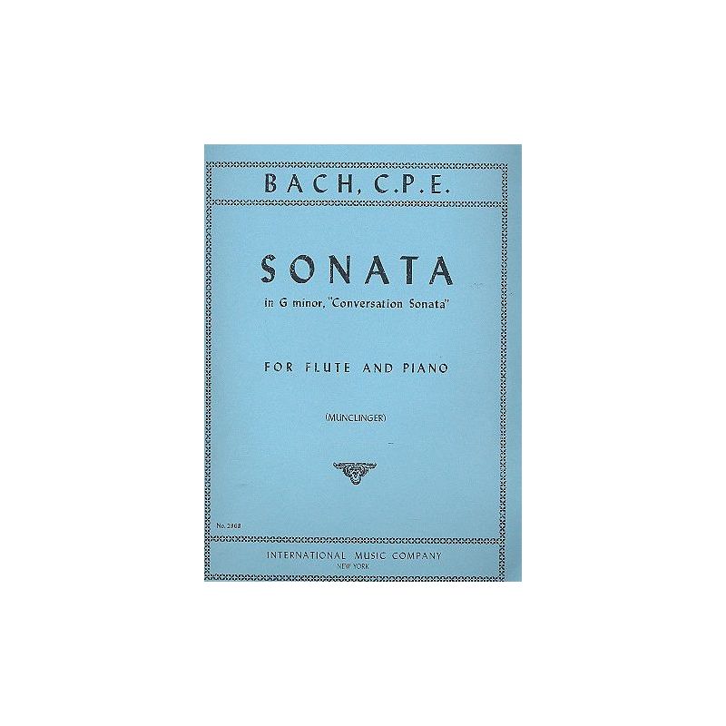 Bach, Carl Philipp Emanuel - Sonata in G minor 