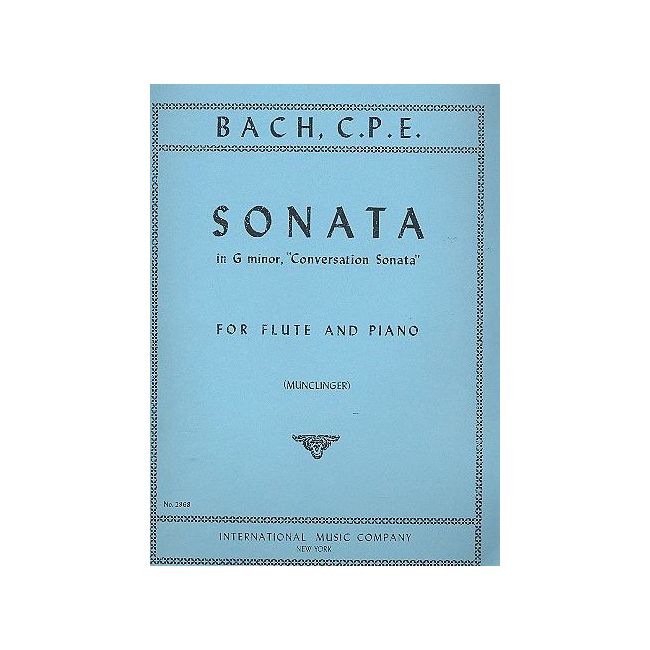 Bach, Carl Philipp Emanuel - Sonata in G minor