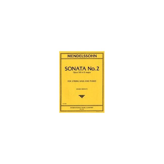 Mendelssohn Bartholdy, Felix - Sonata No. 2 in D major