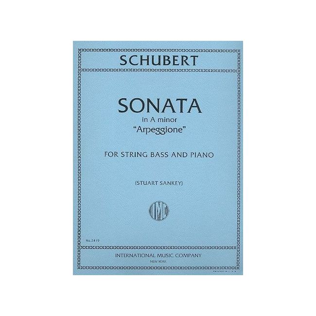 Schubert, Franz - SONATA Amin ARPEGGIONE Kb Pft 