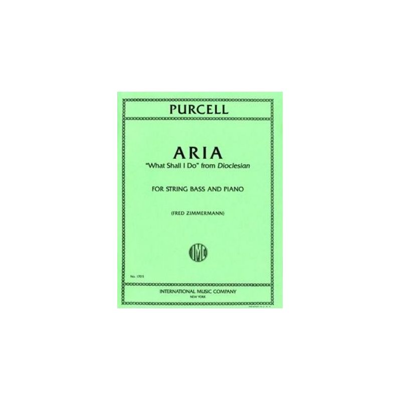 Purcell, Henry - Aria What Shall I Do 