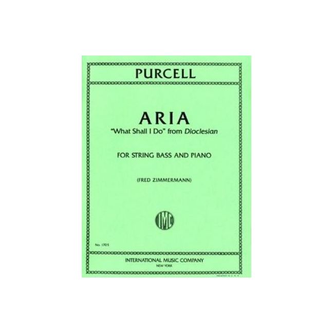 Purcell, Henry - Aria What Shall I Do