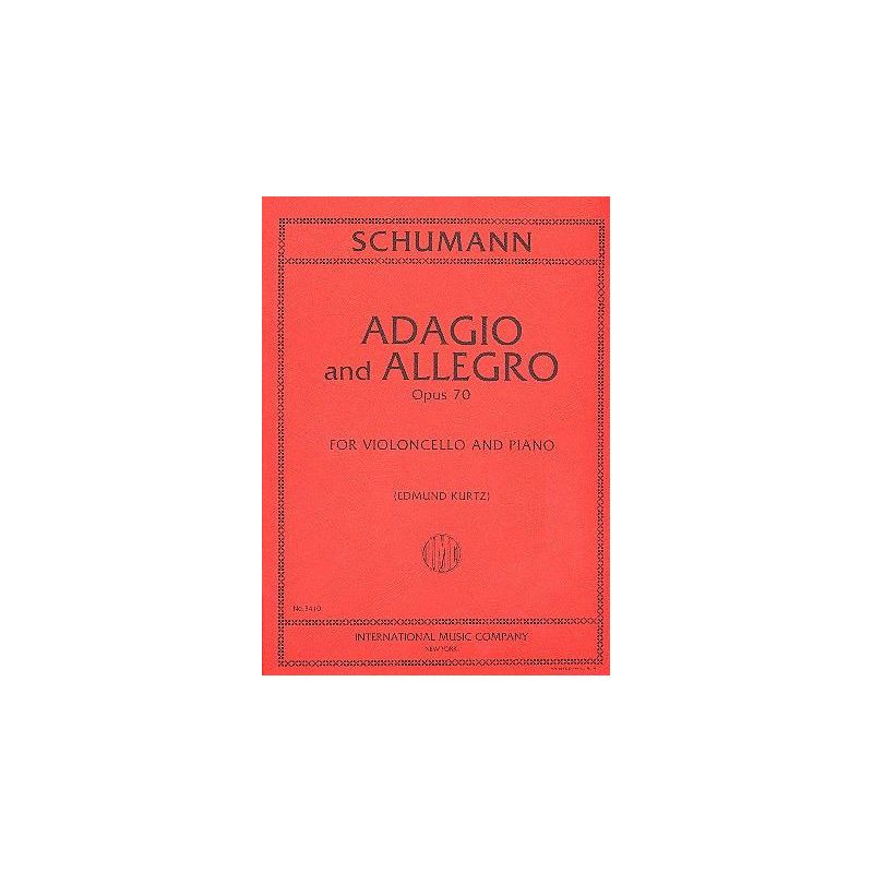 Schumann, Robert - Adagio and Allegro op. 70 