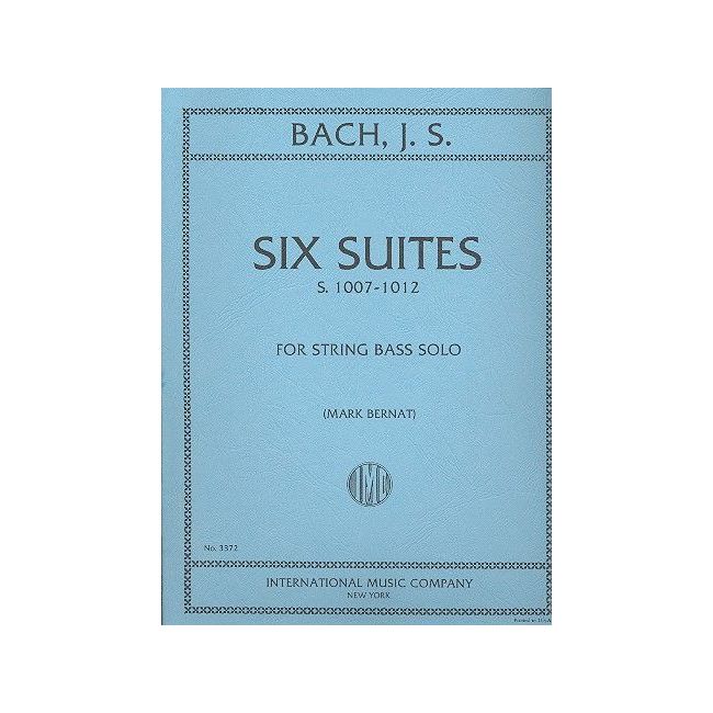 Bach, J.S - SIX SUITES Solo Kb 