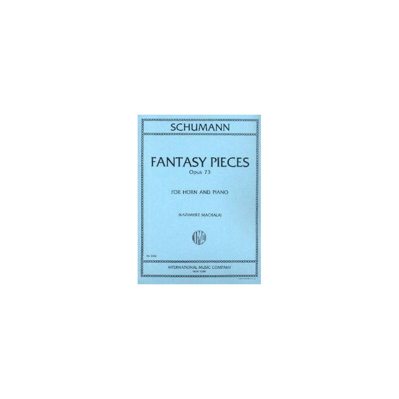 Schumann, Robert - FANTASY PIECES Op73 Hn Pft 