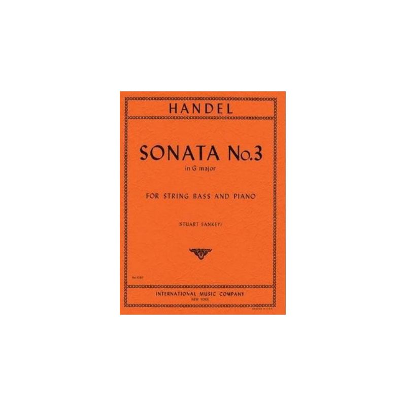 Handel, George Frideric - Sonata No. 3 in G Major Op. 1/6 