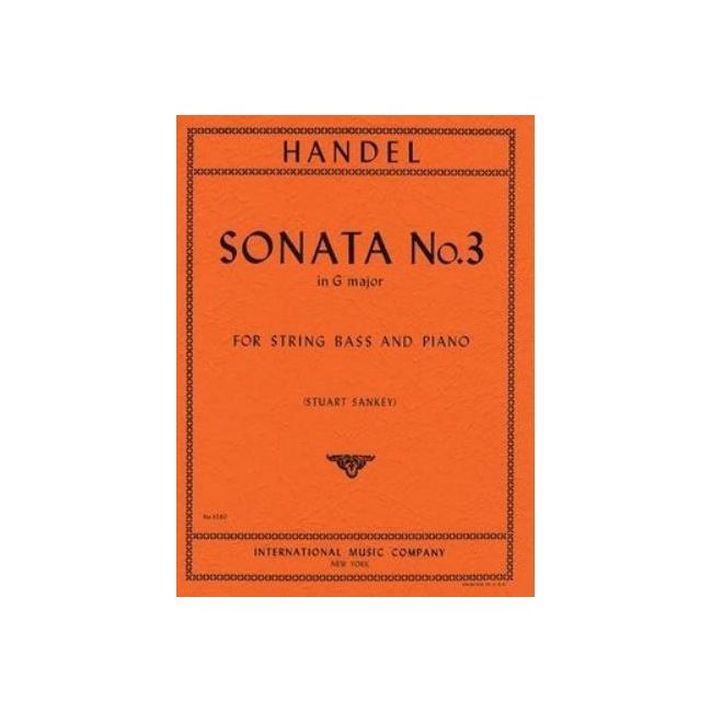 Handel, George Frideric - Sonata No. 3 in G Major Op. 1/6