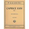 Paganini, Niccolò - Caprice XXIV op. 1/24 