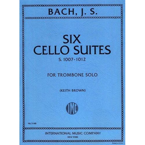 Bach, J.S - SIX CELLO...