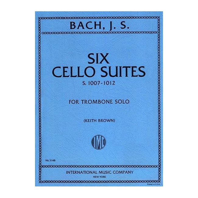 Bach, J.S - SIX CELLO SUITES Solo Trom 