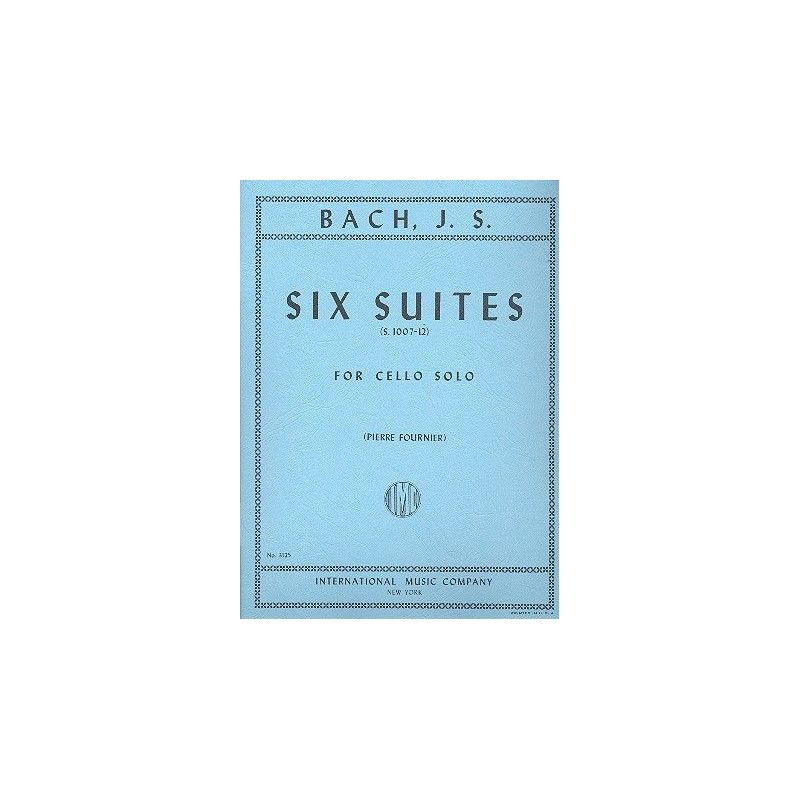 Bach, J.S - Six Cello Suites BWV1007-1012 