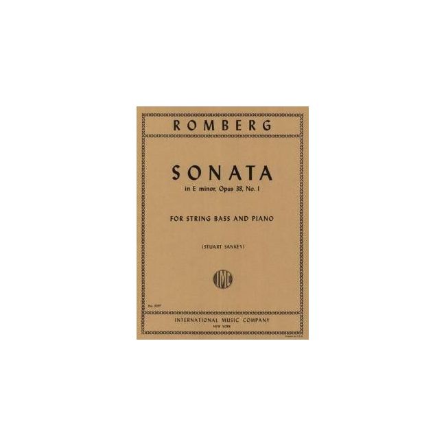 Romberg, Bernhard - Sonata E minor op. 38/1