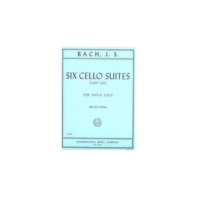 Bach, J.S - Six Cello Suites BWV1007-1012 