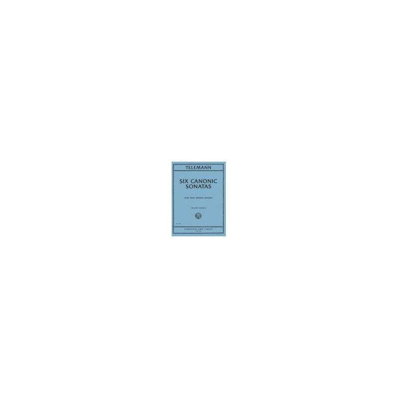 Telemann, Georg Philipp - SIX CANONOIC SONATAS 2Kb 