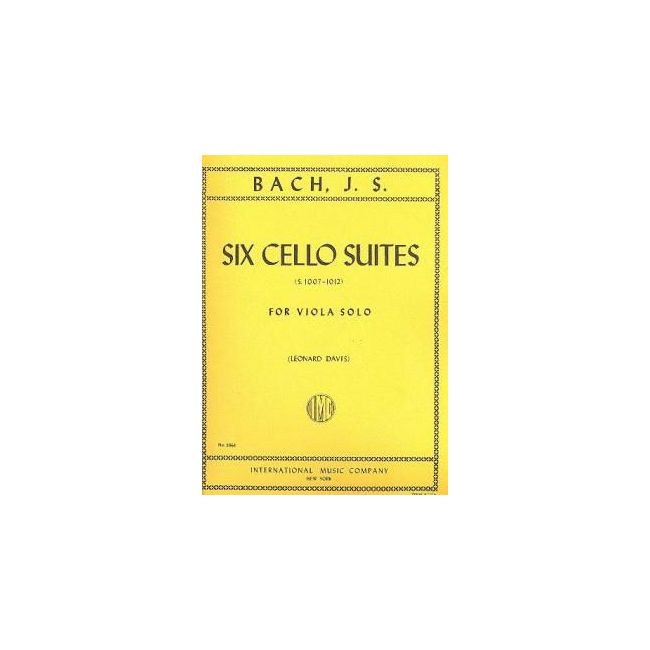 Bach, J.S - Six Cello Suites BWV1007-1012 