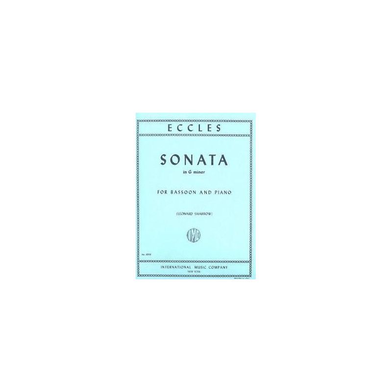 Eccles, Henry - Sonata G minor 
