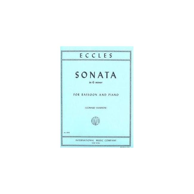Eccles, Henry - Sonata G minor 