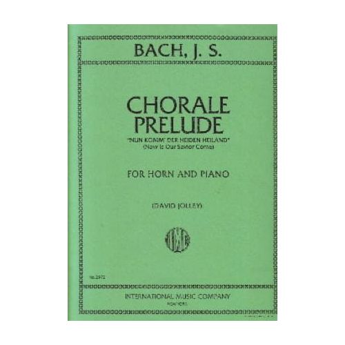 Bach, J.S - Chorale Prelude 