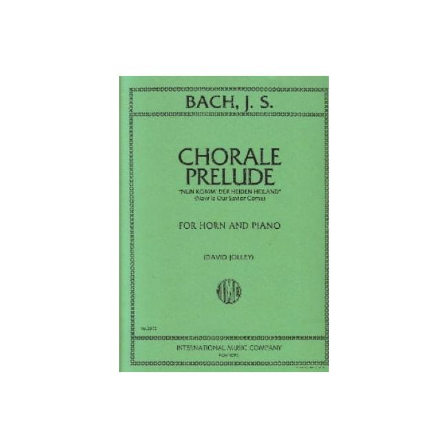 Bach, J.S - Chorale Prelude