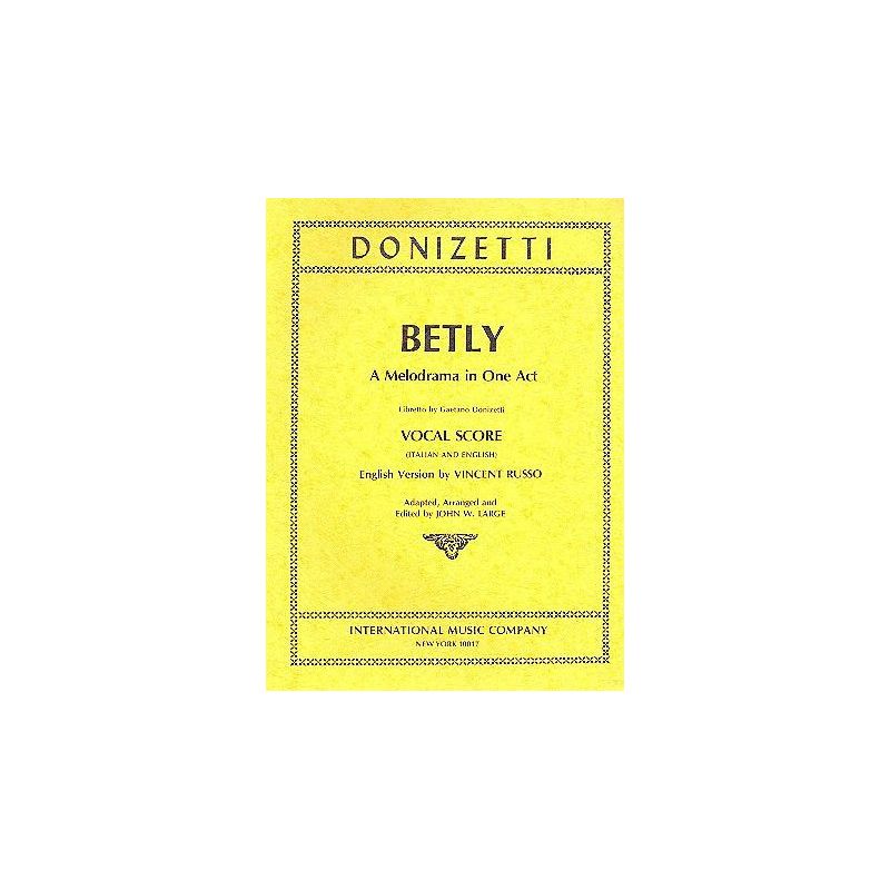 Donizetti, Gaetano - Betly 