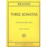 Brahms, Johannes - Three Sonatas op.78, 100 & 108 
