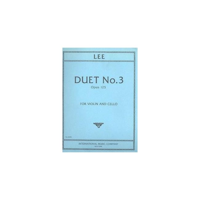 Lee, Sebastian - Duet No.3 B flat major op. 125 