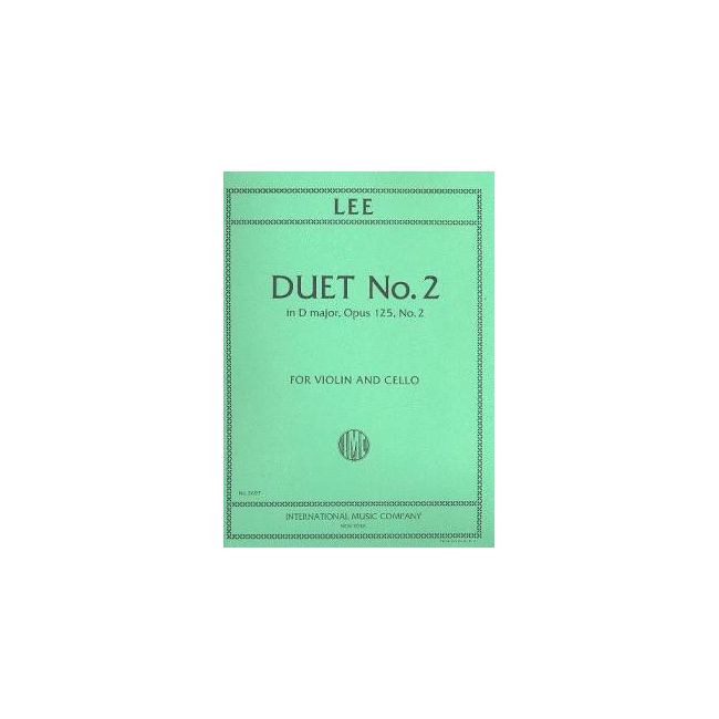 Lee, Sebastian - Duet No. 2 D major op. 125 