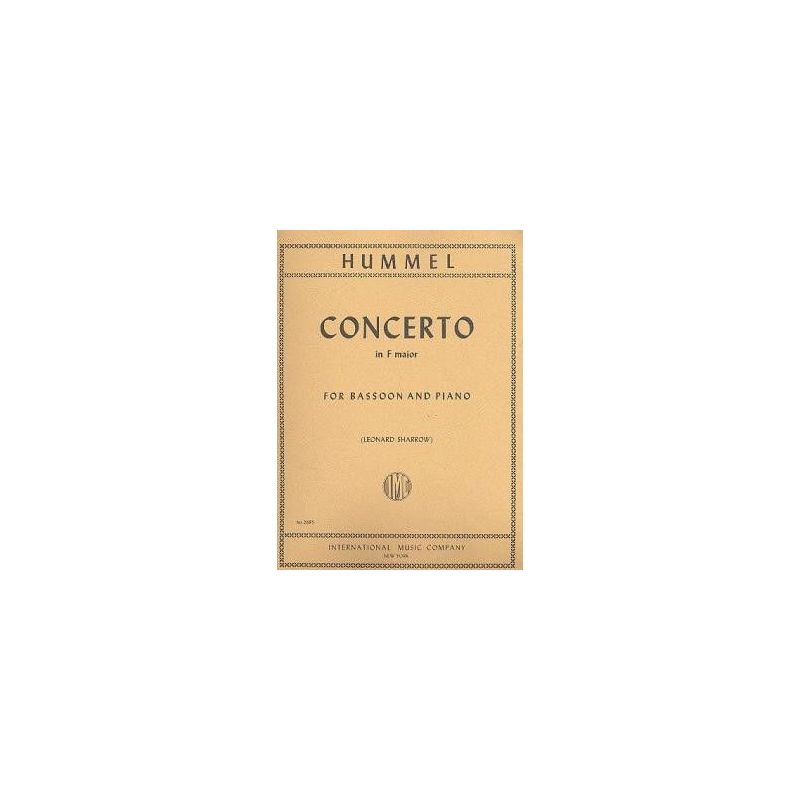 Hummel, Johann Nepomuk - Concerto F major 