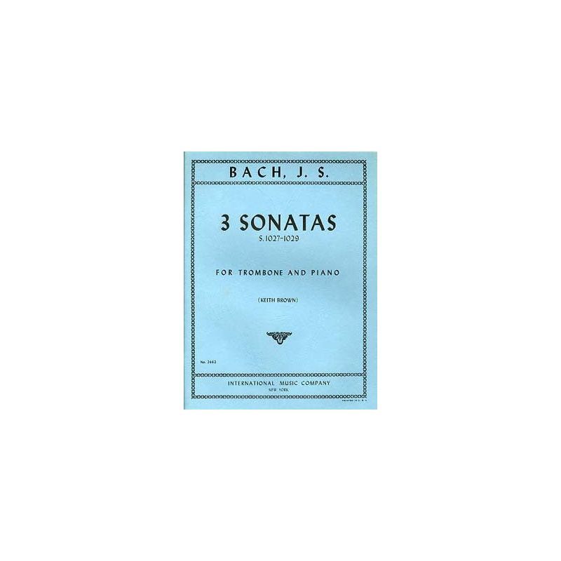 Bach, J.S - 3 Sonatas Bwv 1027-1029 