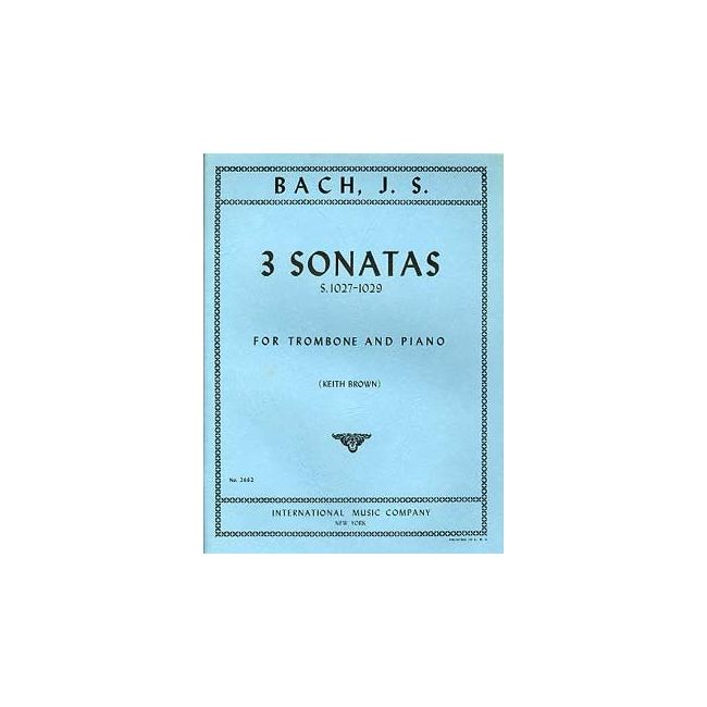 Bach, J.S - 3 Sonatas Bwv 1027-1029
