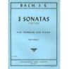 Bach, J.S - 3 Sonatas Bwv 1027-1029 