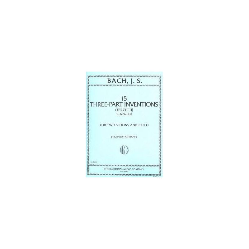 Bach, J.S - TERZETTI Complete 2Vln Vc 